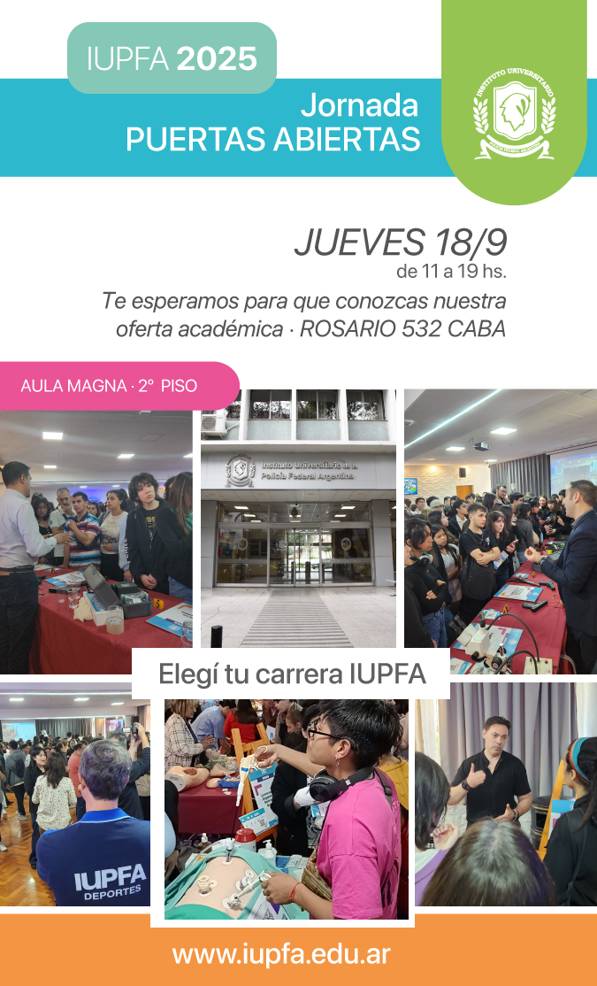 JORNADA PUERTAS ABIERTAS 2025 - IUPFA