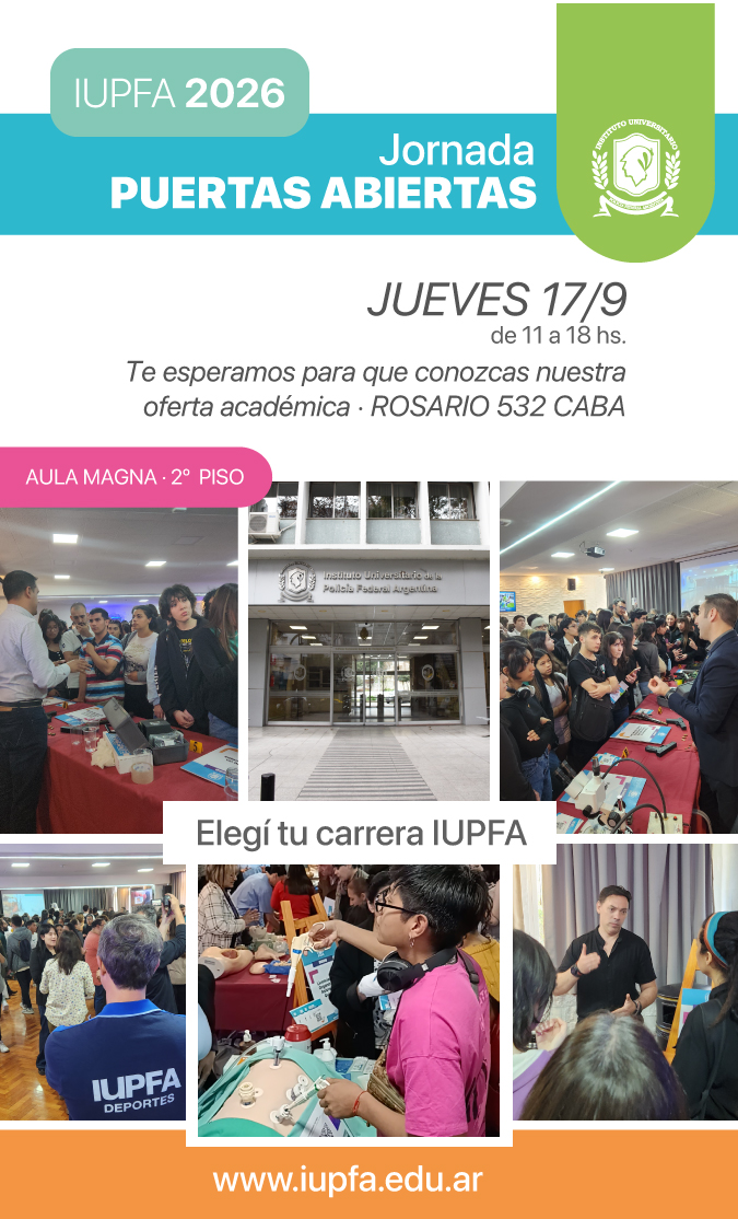 JORNADA PUERTAS ABIERTAS 2026 - IUPFA