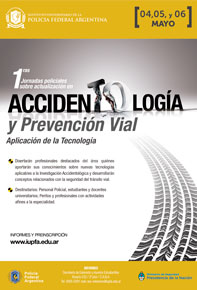 I ° JORNADAS POLICIALES SOBRE ACTUALIZACIÓN EN ACCIDENTOLOGÍA Y PREVENCIÓN VIAL