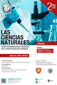 LAS CIENCIAS NATURALES COMO HERRAMIENTAS FORENSES EN LA INVESTIGACIÓN CRIMINAL | IUPFA