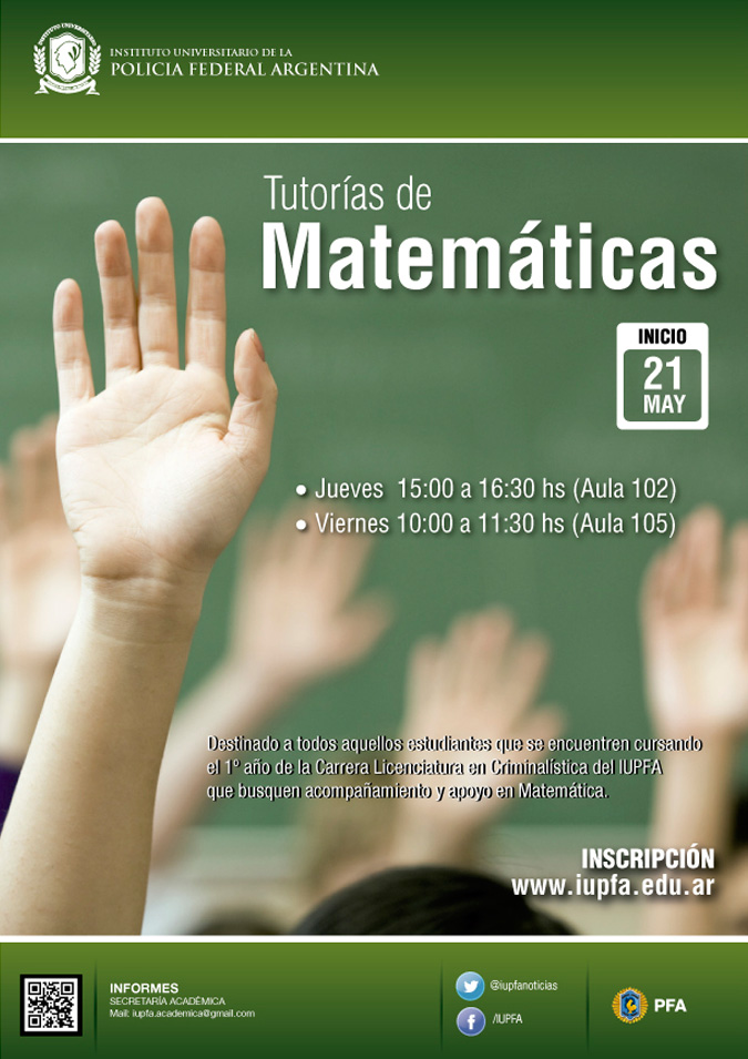 21 DE MAYO . TUTORÍA DE MATEMÁTICA