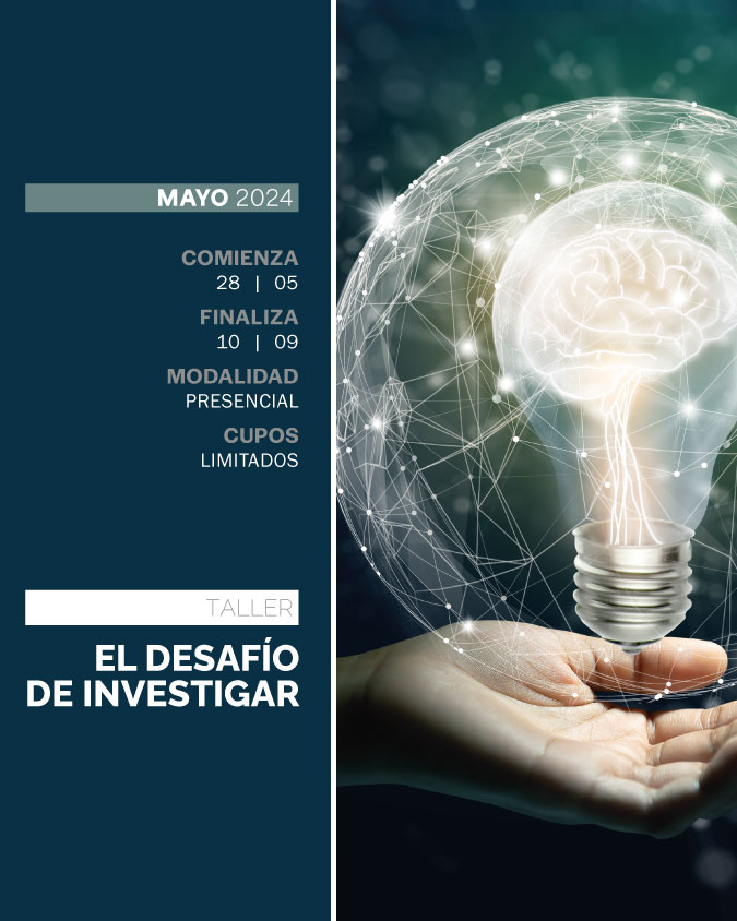 TALLER - EL DESAFÍO DE INVESTIGAR - IUPFA